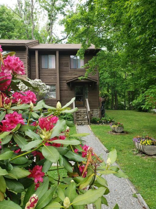 J.Creek Retreat, Creekside Townhouse +1 Car Garage Villa Maggie Valley Kültér fotó